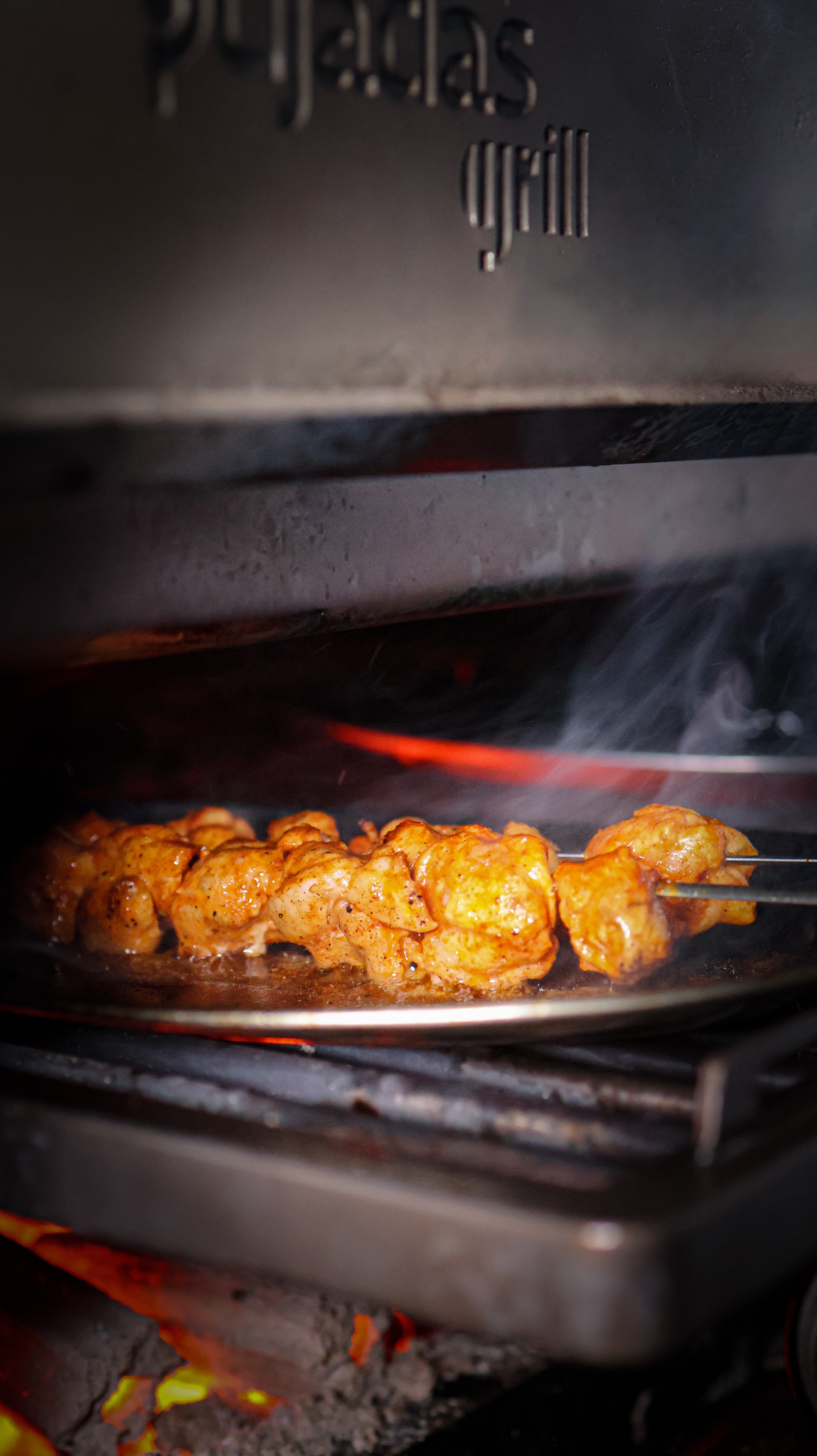 Brochettes au charbon